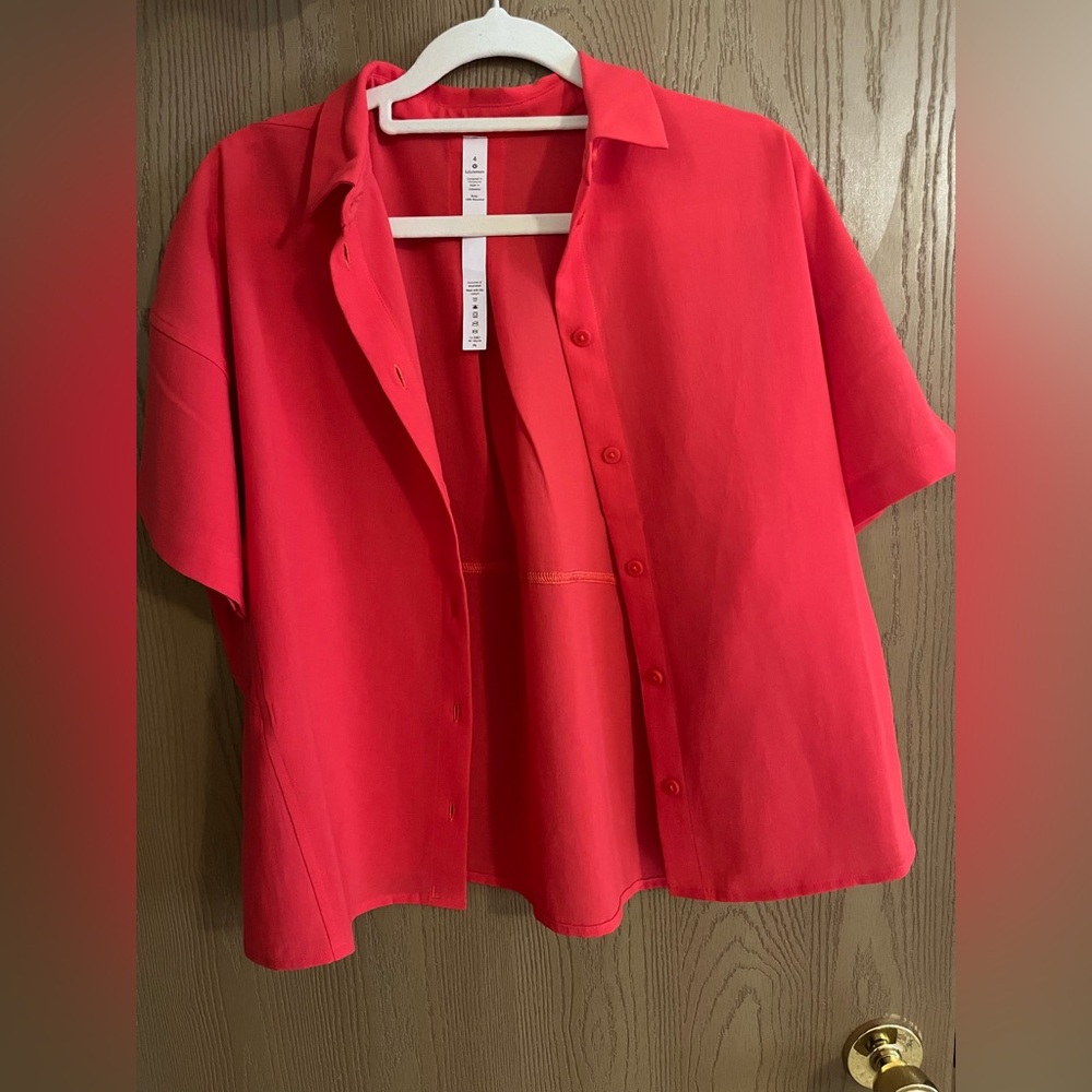 Lululemon Athletica Bold Red Top